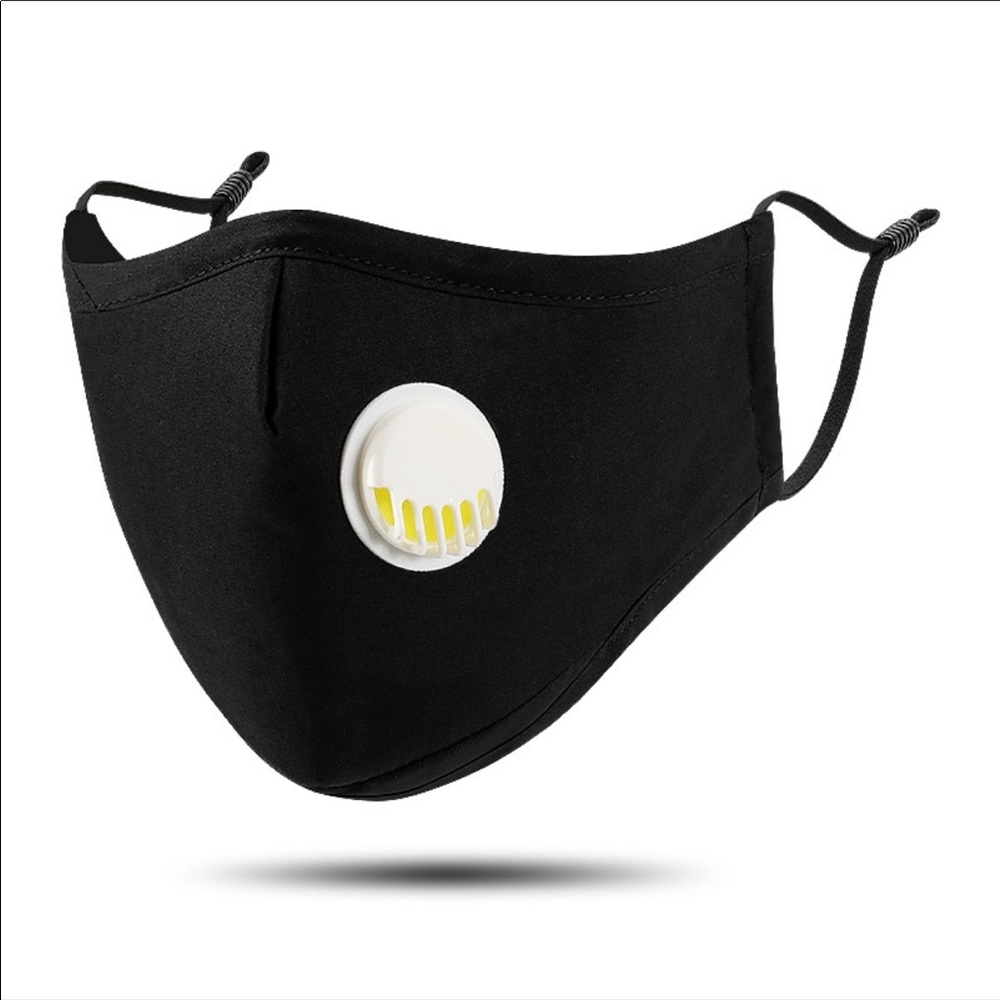 100%Cotton 3D Face masks with 2piece filter pads